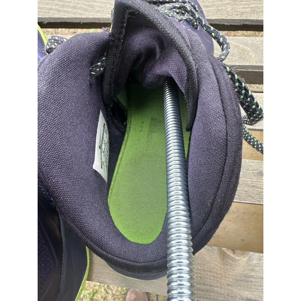 Nike Lebron Zoom Soldier 7 VII Mens Size 10 Basketball Court Purple Green Lime
